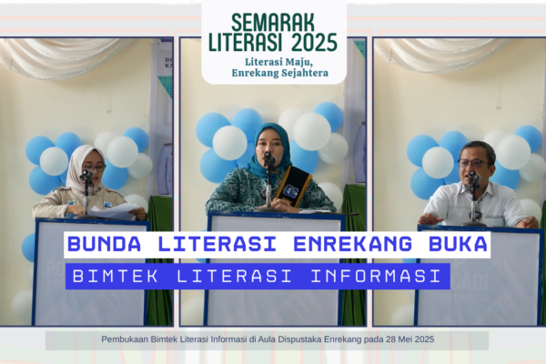 Hadiri Bimtek Literasi Informasi, Bunda Literasi Enrekang Dukung Kegiatan Pengembangan Literasi